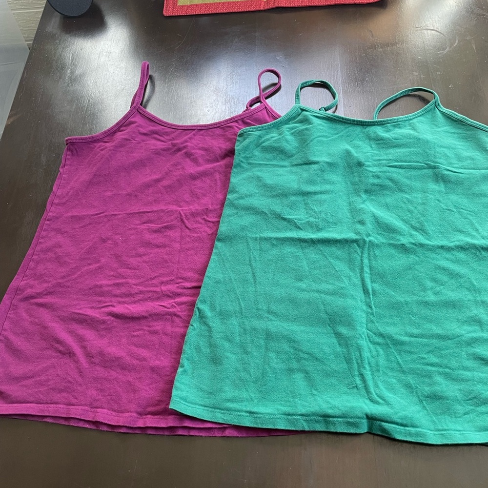 Torrid foxy adjustable camis, lot of TWO woman’s size 2X